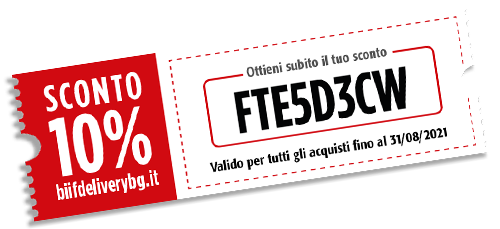 Buono Sconto 10% Agosto 2021